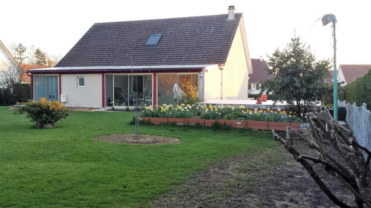 3 Chambres Privees Dans Un Jardin D'Hiver, Garage Voiture, Velos, Motos Tourville-sur-Arques Eksteriør billede