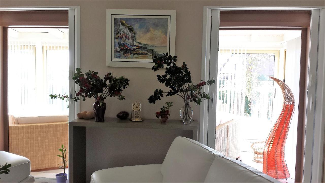 3 Chambres Privees Dans Un Jardin D'Hiver, Garage Voiture, Velos, Motos Tourville-sur-Arques Eksteriør billede